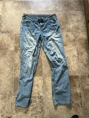 Natural Reflections Light Blue Straight-Leg Jeans